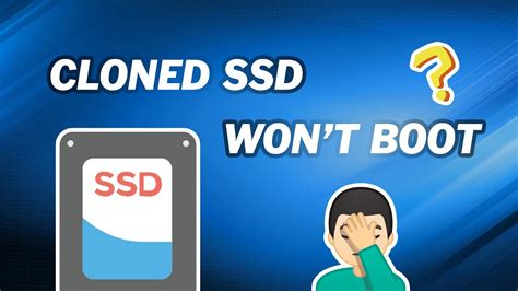 acronis clone to ssd won't boot|new ssd not cloning.